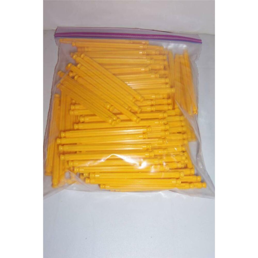 K'NEX 86mm Yellow Rod Pieces Parts Standard Classic Size KNEX -0614T18